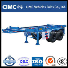 Cimc 30 Ton 20FT Skeletal Semi-Trailer